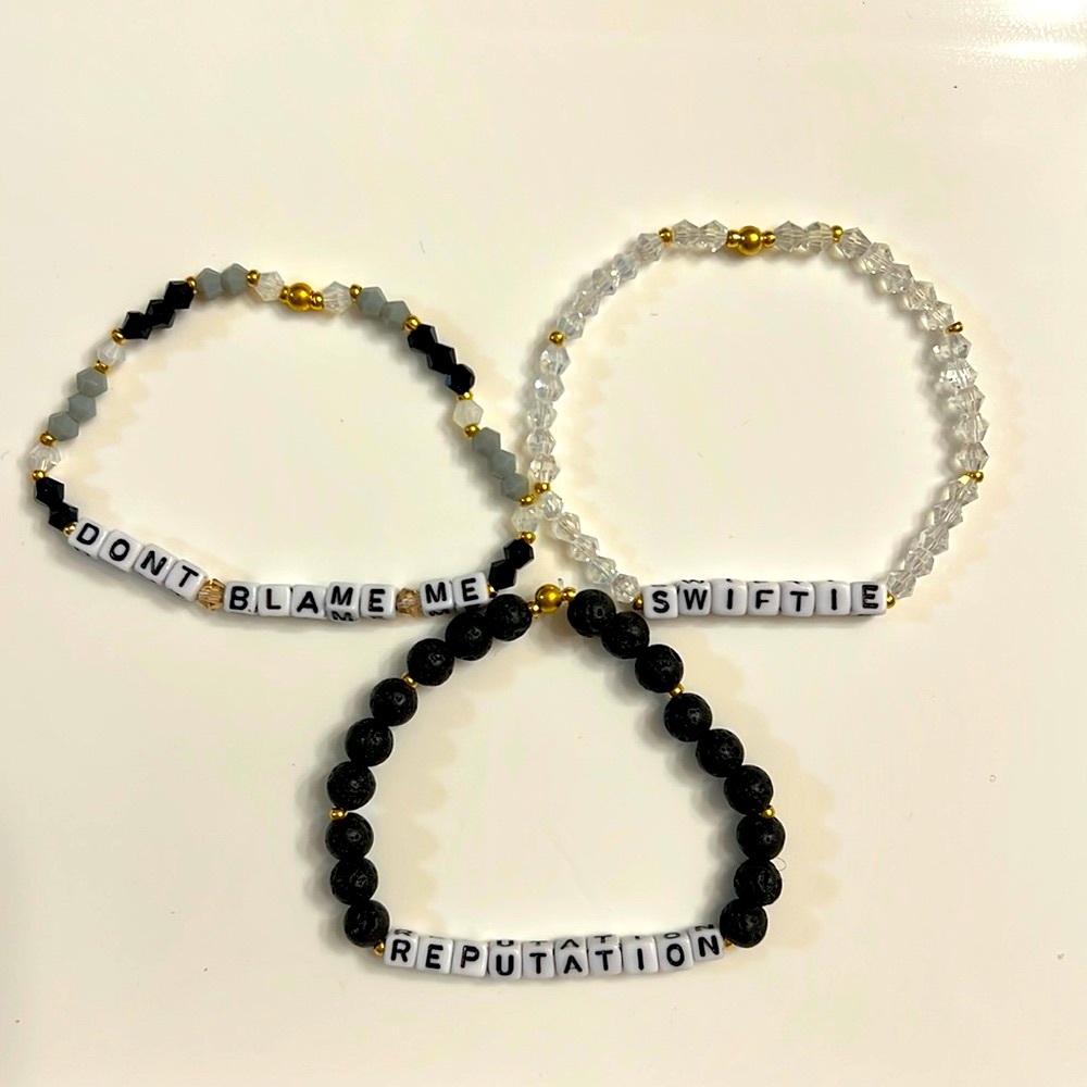 Taylor Swift Reputation Inspired Bracelet Stack